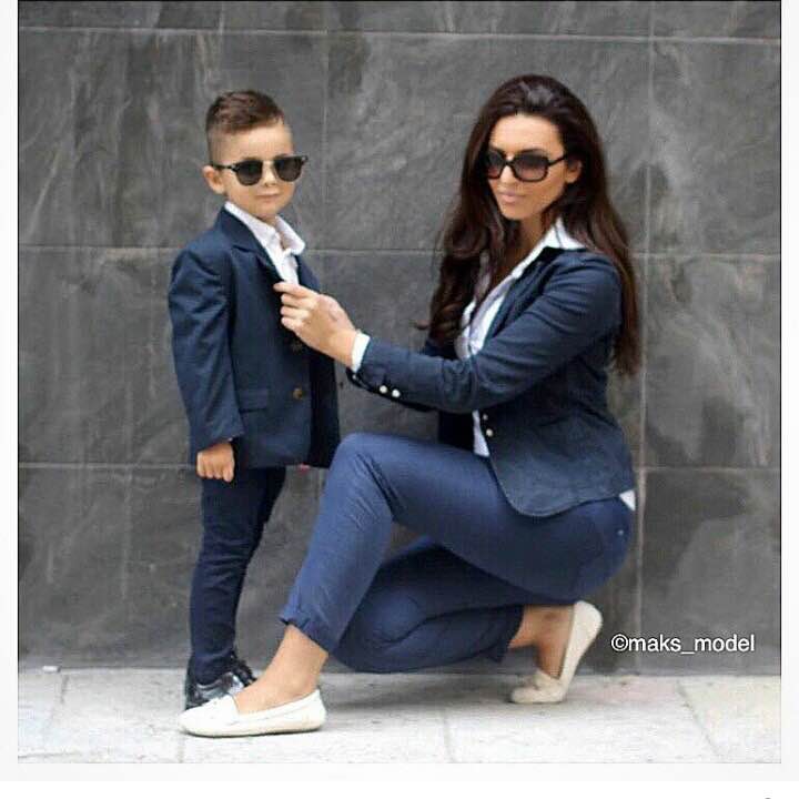 mum and son outfits