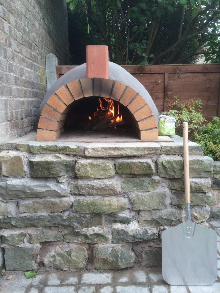 Building a pizza oven ~ Zep wood deck and fence